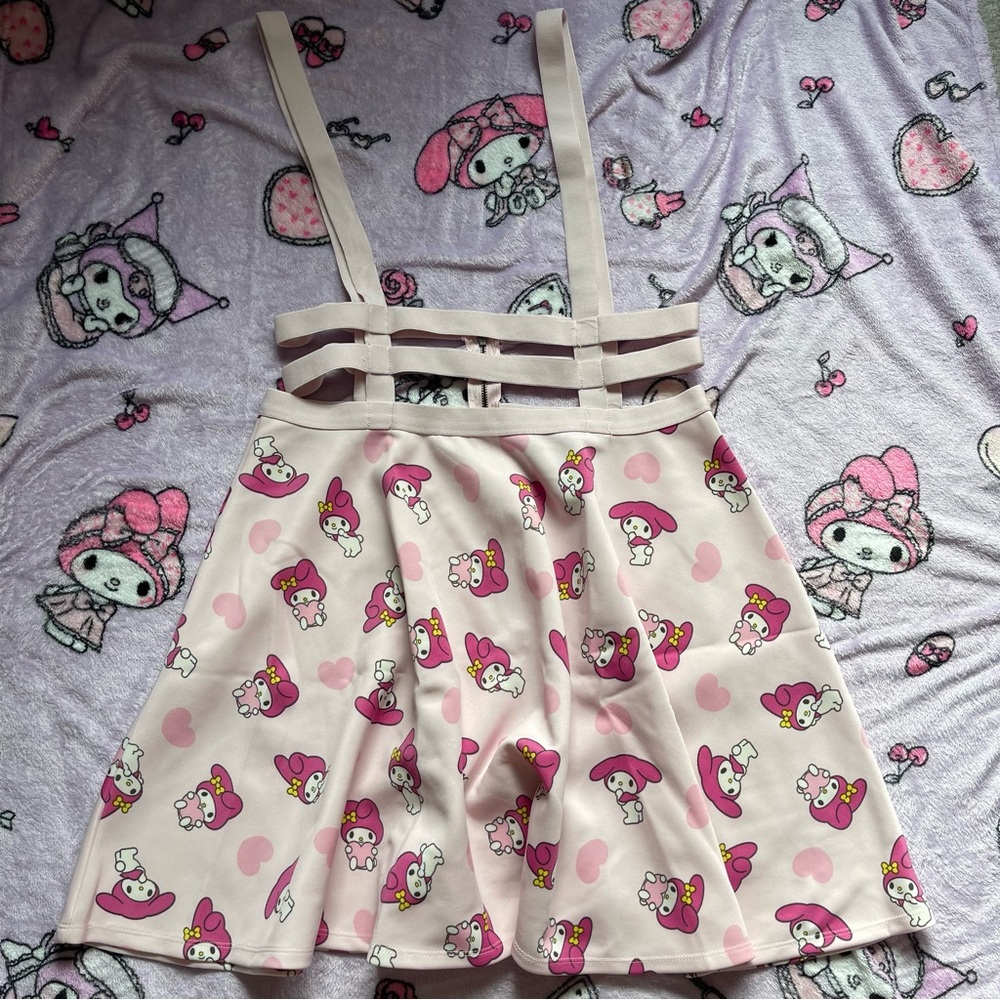 My Melody Suspender Skirt